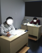 教室の様子授業中